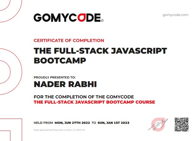 certificate udemy